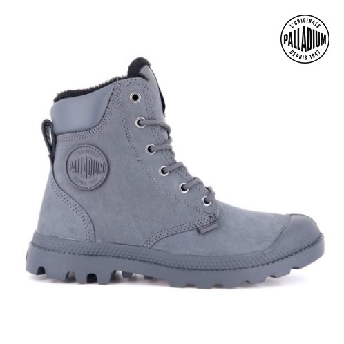 Pánské Boty Palladium Pampa Sportovní Cuff WPS Světle Fialové | CZ OPM-13E